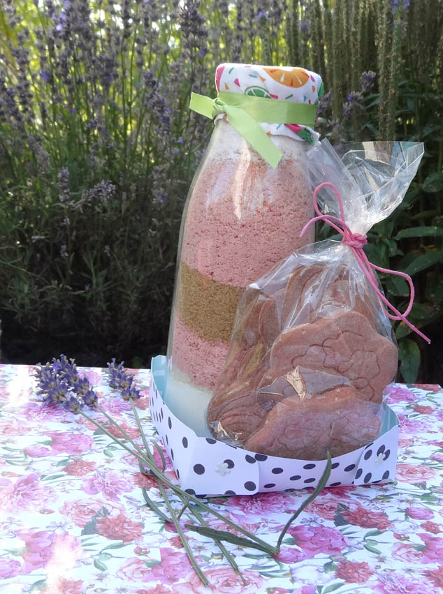 kit futé gourmand pour croquants aux biscuits roses de Reims et croquants